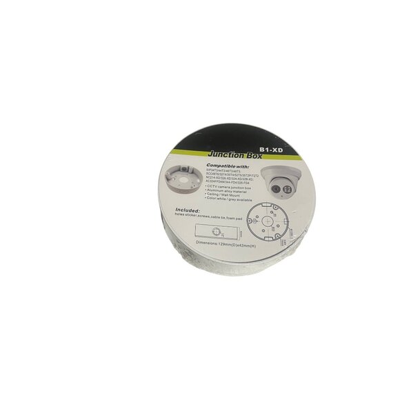 Junction Box B1-XD Compatible With CCTV Dome Cameras - Picture 1 of 4